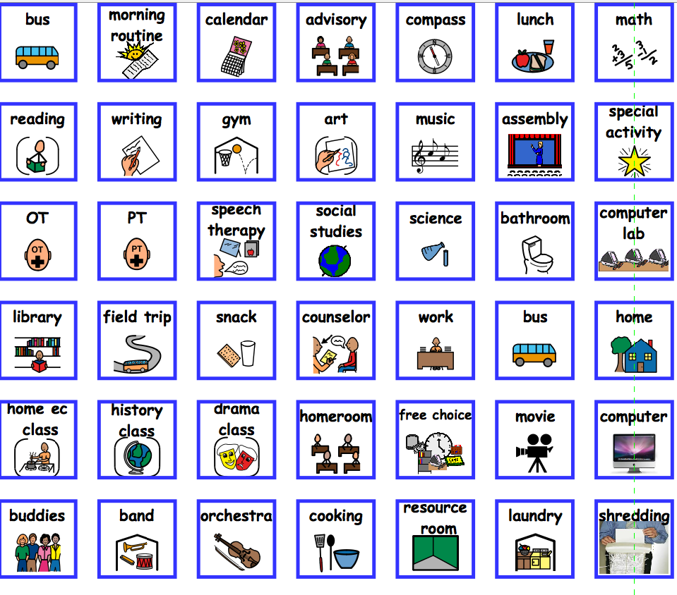 Visual Task Schedule | UDL Strategies