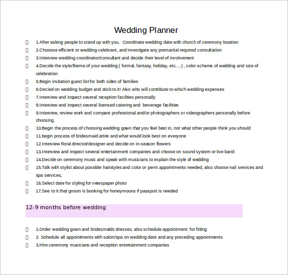 The Complete Printable Wedding Planner Forms And Wedding Wedding 