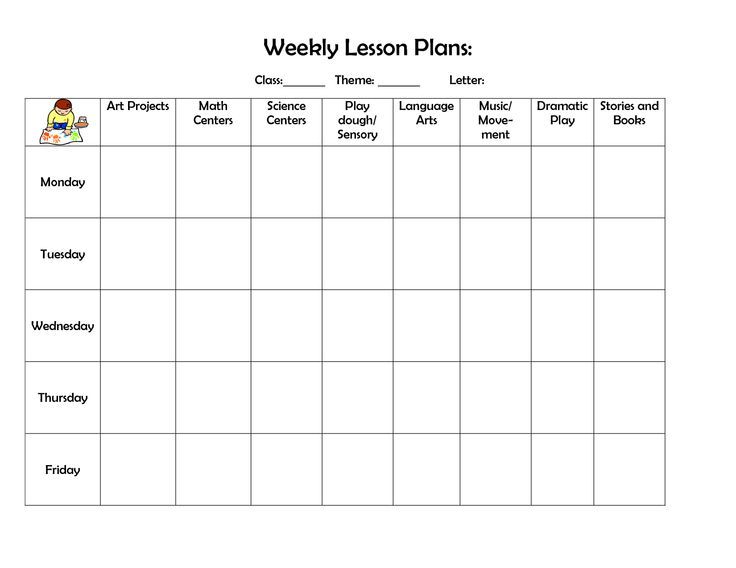 Weekly Lesson Plan Template Doc Sample Weekly Lesson Plan 8 