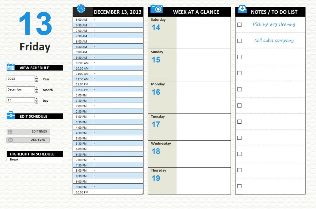 daily work schedule Londa.britishcollege.co