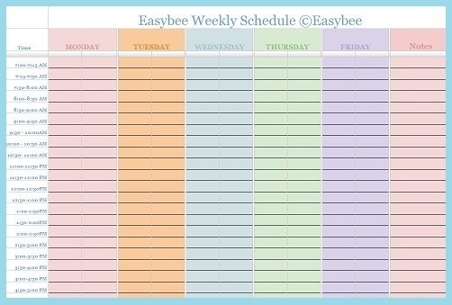 28 Images of Google Employee Schedule Template | tonibest.com