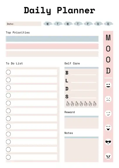 Schedule Sheet Template Free-07