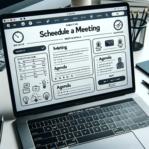 Request Schedule A Meeting Email Template 03