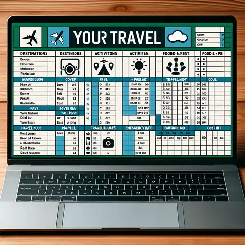 travel schedule template excel 03